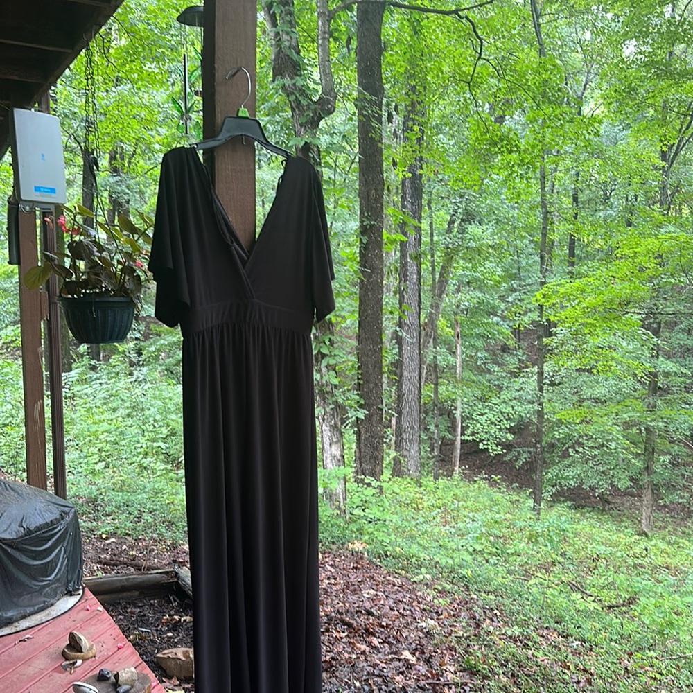 Black jumpsuit, never been worn, bought for an option to wear to a event
